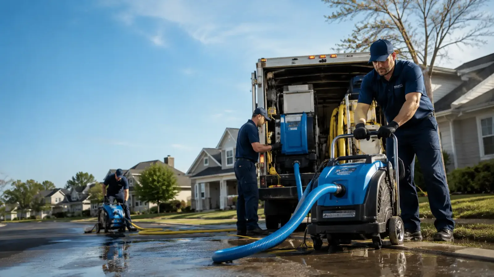 Flood Damage Cleanup in New Limerick, ME